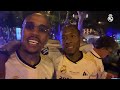 ¡las celebraciones de los campeones de champions en el autobÚs real madrid