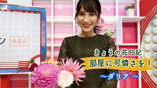 部屋に可憐さを！「きょうの花日記」2021年10月13日放送