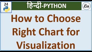 How to choose right chart for visualization | Hindi