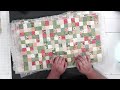 create your own stunning postage stamp quilt in no time