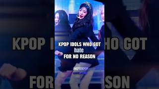 Kpop idols who got hate for no reason #bts #kpop #blackpink #straykids #viral #twice #1millionviews