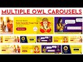 Owl Carousel | Multiple  Responsive Owl Carousel |  How To Make Carousel Using Css, JS  And Jquery