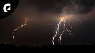 1 Hour Rain and Thunderstorm Sounds For Focus, Relaxing and Sleep ⛈️ Epidemic ASMR