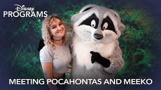 Meeting Pocahontas and Meeko| Disney Programs Journal Ep. 3