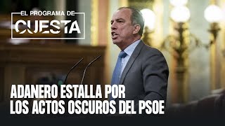 Carlos García Adanero estalla ante los actos oscuros del PSOE