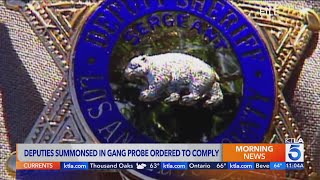 Los Angeles sheriff orders deputies to show tattoos, be interviewed about alleged gangs