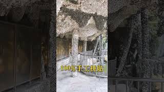 用石頭珊瑚和貝殼興建的廟宇🐚 | Aping