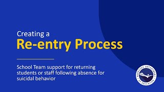 Creating a Re-Entry Process