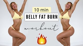 Belly Fat Burn Workout 🔥 Hiit Cardio Workout