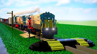 Trains vs Speed Bump - Teardown #804