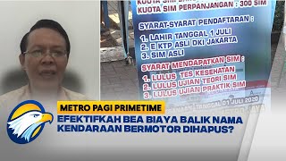 Korlantas Polri Usulkan Bea Balik Nama dan Pajak Progresif Dihapus