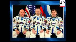 Three new crew members arrive at the International Space Station