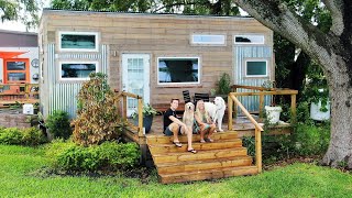 Living in a TINY HOUSE with our BIG DOGS!