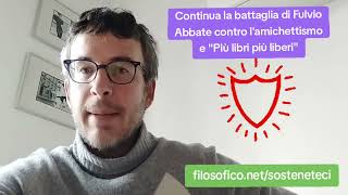 DIEGO FUSARO: Continua la battaglia di Fulvio Abbate contro l'amichettismo e \