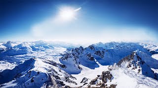 Beautiful Winter Scenery  Relaxing Piano Music for Relaxation Stress Relief Best Sleeping Music