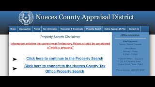 How to fill out the Nueces County Homestead/Over 65/Disability Exemption Application