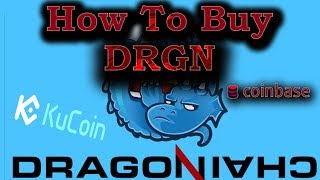 How to buy DRGN Dragonchain with Coinbase(GDAX)