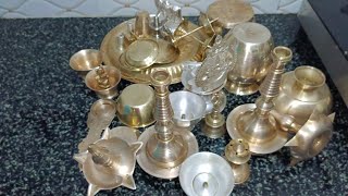 pooja vessels cleaning ¶¶ how to clean Pooja vessels easily in kannada ?