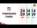 Build a Modern Pomodoro Timer App with Python (Tkinter Tutorial)