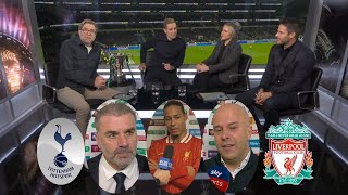 Tottenham vs Liverpool 1-0 Arne Slot And van Dijk Reacts To The Loss🗣️ Postecoglou Interview