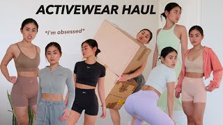 ACTIVEWEAR TRY-ON HAUL + REVIEW ft Bo+Tee