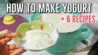 How To Make Yogurt At Home \u0026 6 Turkish Recipes With Yogurt By Aysenur Altan