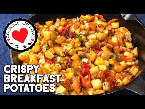 Crispy breakfast potatoes