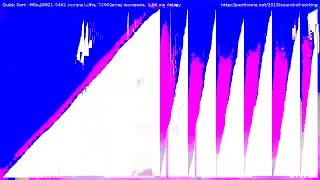 15 sorting algorithms visualized in 5 mins, Moshed \u0026