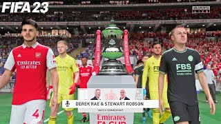 FIFA 23 | Arsenal vs Leicester City - The Emirates FA Cup - PS5 Gameplay
