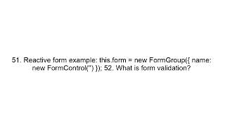 Angular Interview Questions and Answers (Beginner to Advanced)