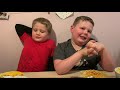 british kids try indian food tarka dhall chapatis samosas chicken tikka