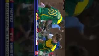 Pakistan vs South Africa.        Ahmad shzad just 100