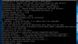 How to install apache with ssl in Linux Debian Version 9