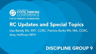 NACFC 2020 | Discipline Group 9: Research Coordinator Updates and Special Topics