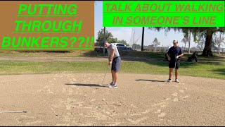 WHY ARE WE PUTTING IN BUNKERS??? - SoCal golf ep. 29 (Van Buren Golf Center)