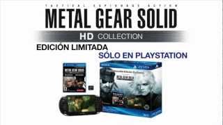 Edición Exclusiva: Metal Gear Solid HD Collection para PS Vita