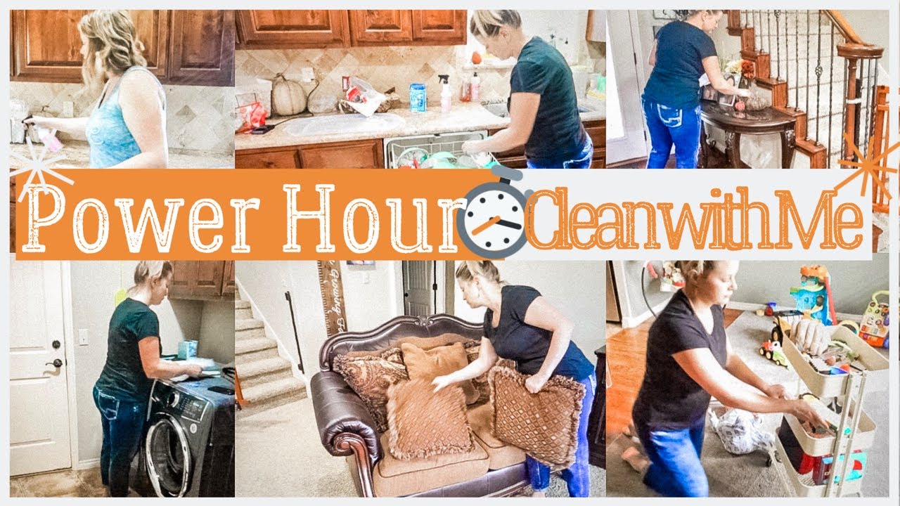 New Power Hour Clean With Me Extreme Cleaning Motivation One Hour