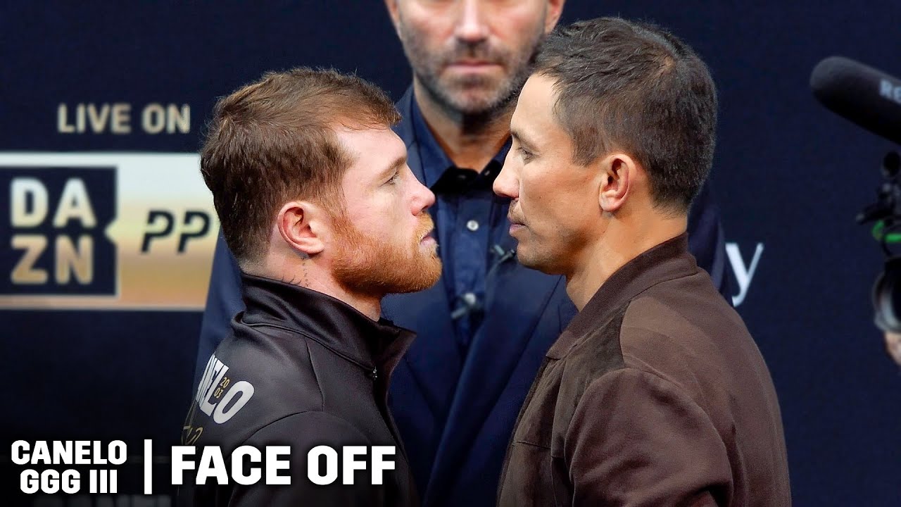 FACE OFF | Canelo Alvarez Vs. GGG III • THE TRILOGY • Las Vegas ...