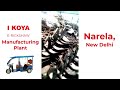 electric vehicles in india 2022 ikoya ev rickshaw manufacturing plant modern tech