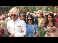 Isha Ambani & Anand Piramal Wedding Procession (Baraat) by Hindu Jea Band, Jaipur in Mumbai.