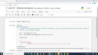 #task12 hstack (,,,) numpy function in python | Python Tutorial For Beginners #Shaheencodingzone