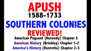 American Pageant Chapter 2 APUSH Review (Period 2)