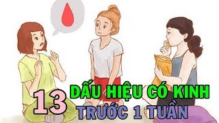 13 biểu hiệu, dấu hiệu sắp có kinh nguyệt TRƯỚC 1 TUẦN