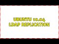 Ubuntu 10.04 LDAP Replication