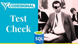 "Test Check" - Codesignal #14 - MySQL Solution