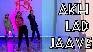 Akh Lad Jaave | Loveyatri | Dance Cover| Rudra Dance Studio