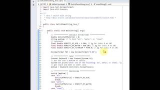 Java 7 Switch Statement with Strings