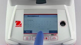 OHAUS Moisture Analyzers   MB120 and MB90 User Man