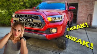 Silencing the Squeak: 2022 Toyota Tacoma Front Mount Horrendous Noise Fix