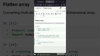 How to flatten an array in python | Codersarts